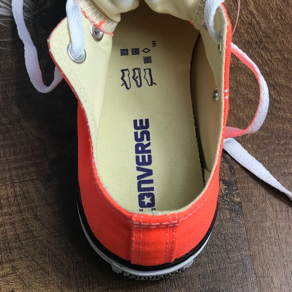NWT Converse Ctas OX Hyper Orange 🍊WMNS AUTHENTIC - Picture 6 of 7